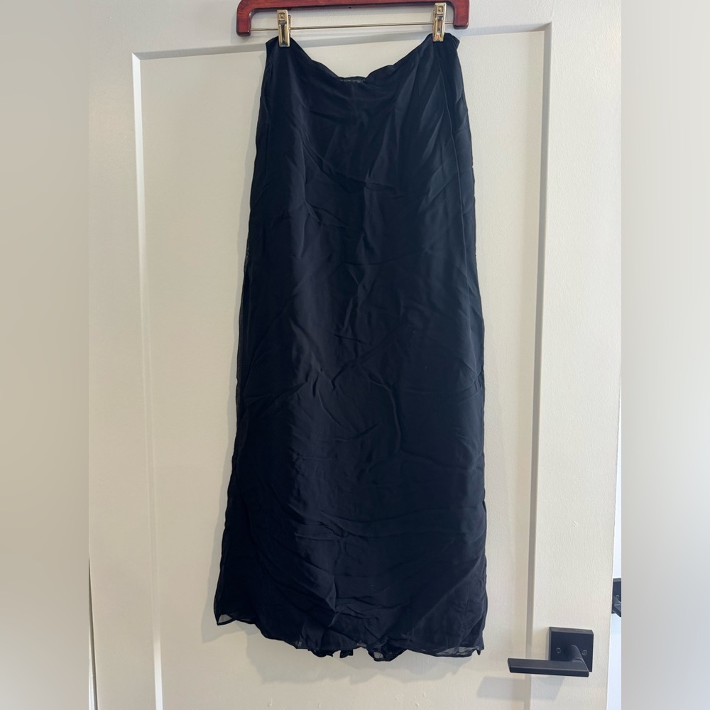 Dolce & Gabbana Black Maxi Skirt